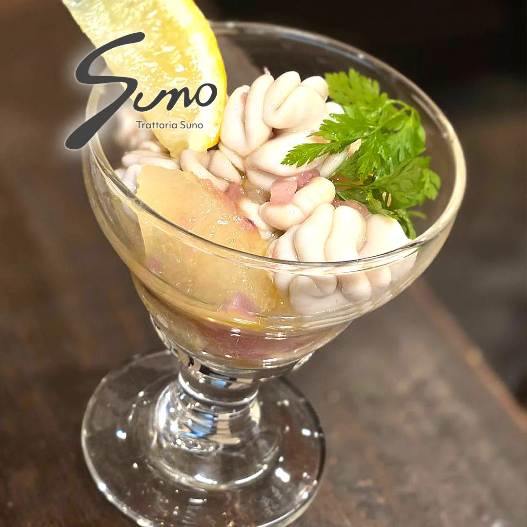 白子とレモンのカクテルマリネ🍋