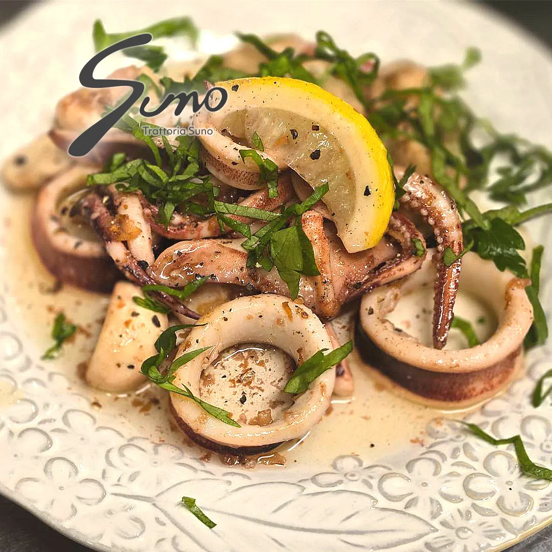 ヤリイカのペペロンチーノソテー