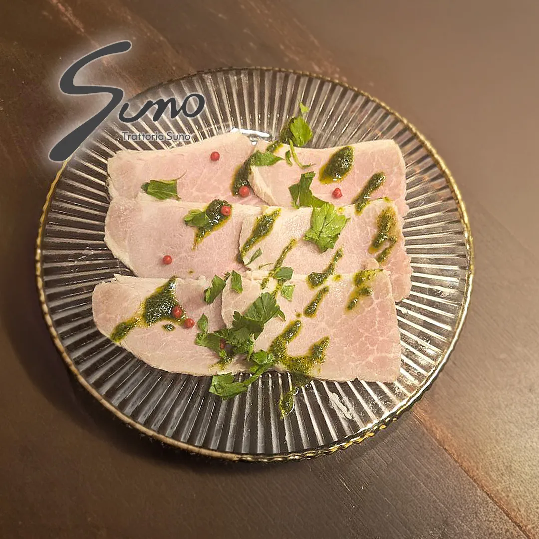 林SPFポークの自家製ロースハム。