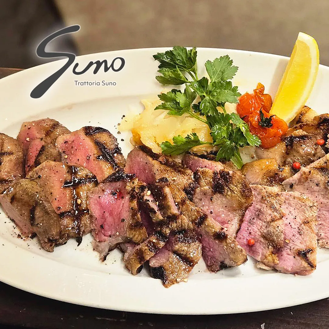 鉄板で香ばしく焼き上げたミックスグリル🥩